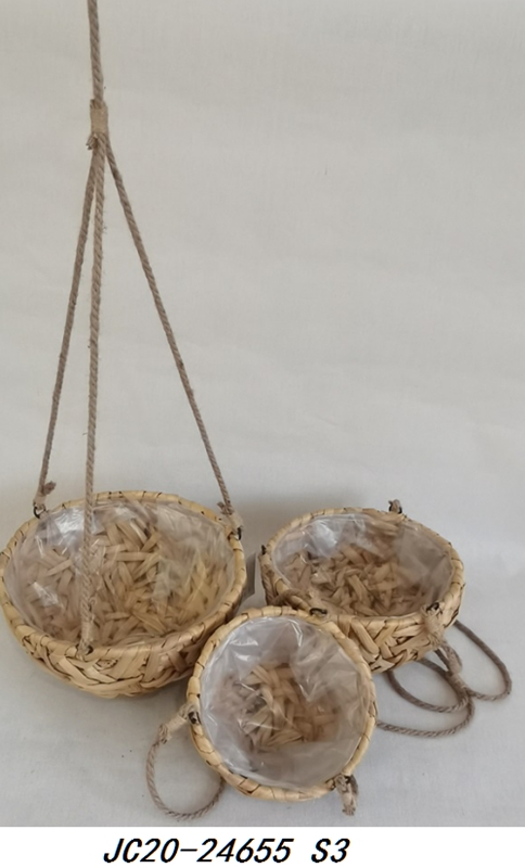 草编吊篮筐